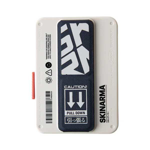 Skinarma Mirage Magnetic Cardholder With Grip-Stand-Ivory - Tashqila Skinarma Mirage Magnetic Cardholder With Grip-Stand-Ivory - Tashqila